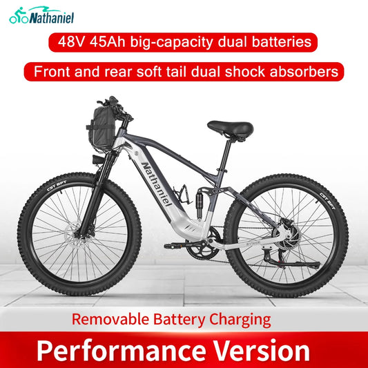 E-bike 27.5-inch 48V 1000W Motor soft tail shock absorption