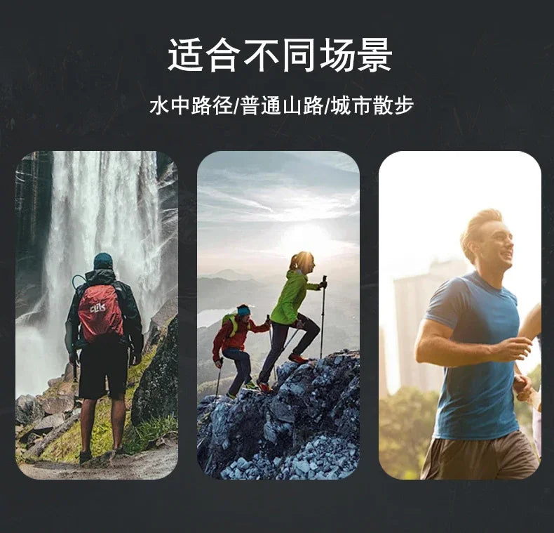 Hiking Boots Lightweight Anti-Slip Mid Ankle Trekking Shoes for Outdoor Backpacking, Mountaineering & Rugged Terrain‌