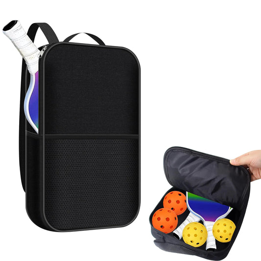 Pickleball Paddle Cover with Pocket, With Extra Storage Space Pocket for Accessories