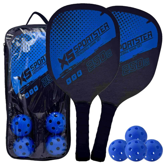 Pickleball Set 2 Rackets 4 Balls 1 Bag